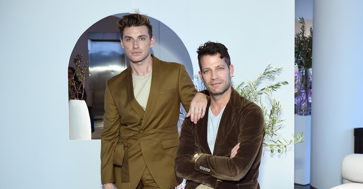 Nate Berkus and Jeremiah Brent