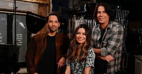 ICarly's Nathan Dress, Miranda Cosgrove, and Jerry Trainor