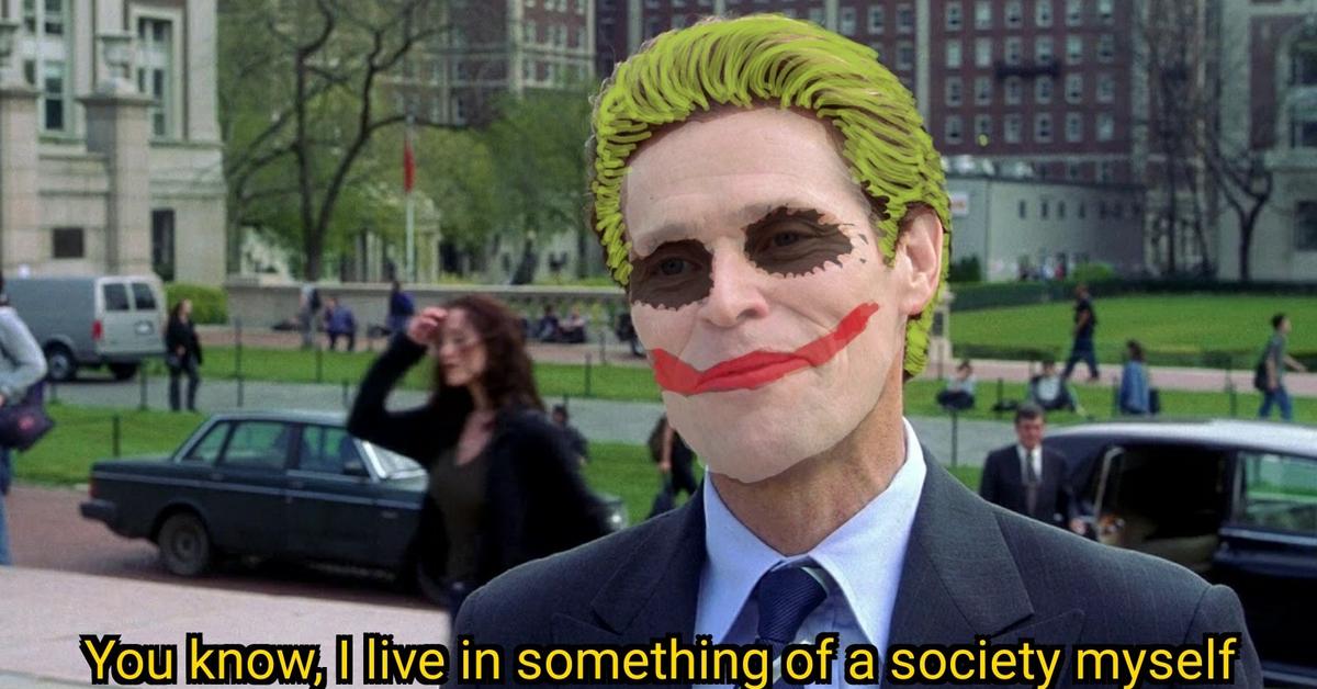 Joker S We Live In A Society Meme Just Became Canon Thanks To Snyder