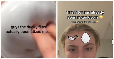 What is the TikTok Duck Filter? It's NSFW