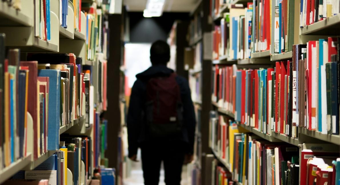 high school library