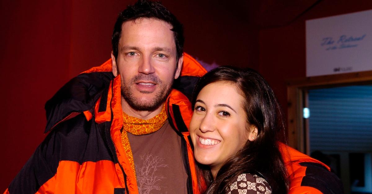 Stephan Jenkins and Vanessa Carlton at a Sundance event