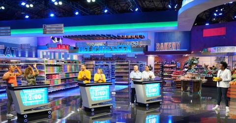 'Supermarket Sweep' set
