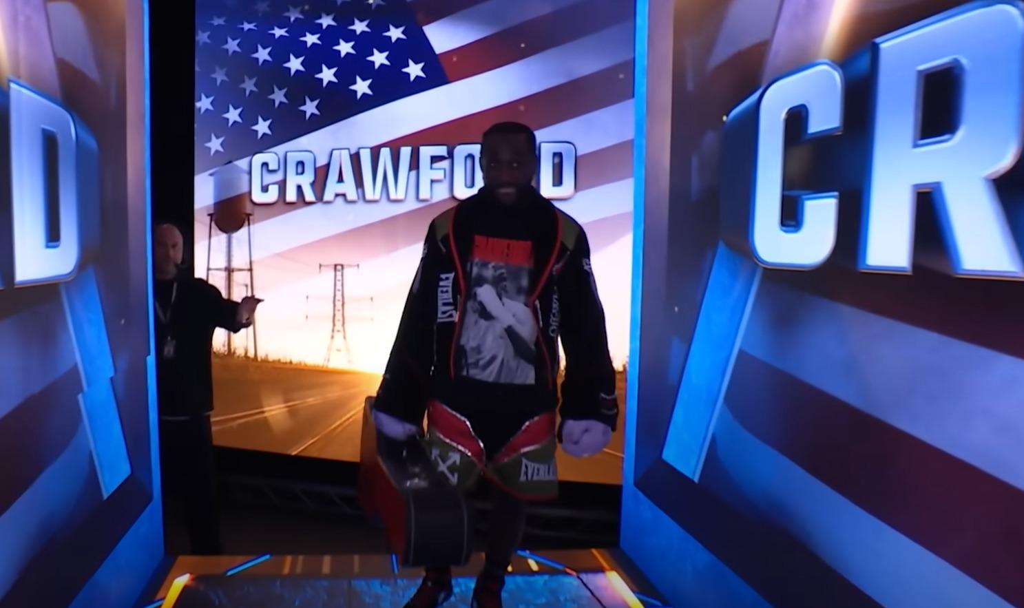 Terence Crawford Brings Guitar During Fight Entrance