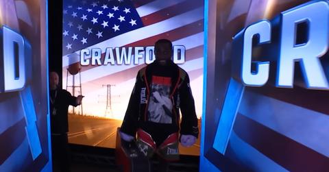 Terence Crawford Brings Guitar During Fight Entrance