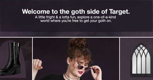 Details On The Goth Side Of Target