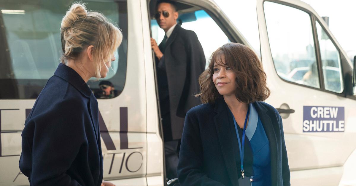 Kaley Cuoco and Rosie Perez in 'The Flight Attendant'