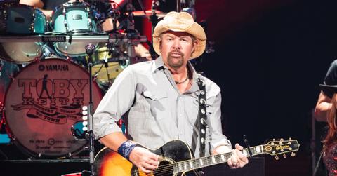 Toby Keith performs onstage during the 2021 iHeartCountry Festival