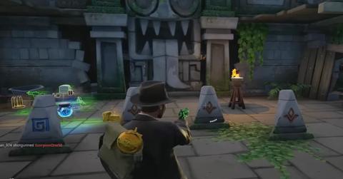 Secret door in 'Fortnite'