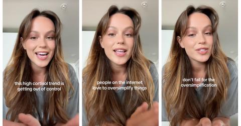 tiktok cortisol face / moon face