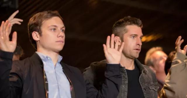 J and Baz in a church on 'Animal Kingdom'.