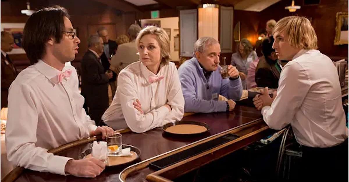 Martin Starr, Jane Lynch, and Ryan Hansen in the original 'Party Down'