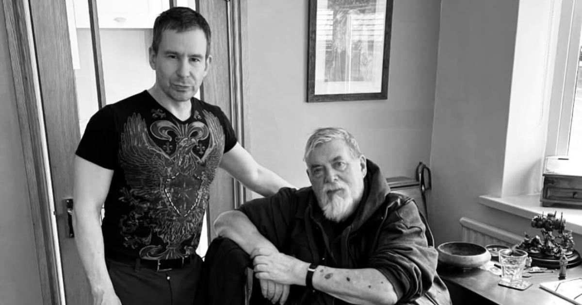 John Blanche and Tuomas Pirinen working together.