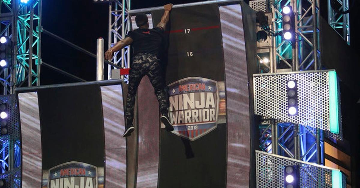 American Ninja Warrior's mega wall from a past season