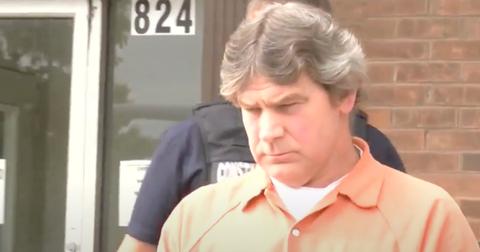 Christopher Leclair in police custody