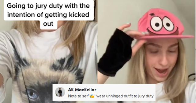 TikToker Gets out of Jury Duty