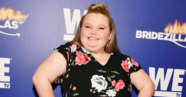 Alana "Honey Boo Boo" Thompson attends WEtv's premiere fashion event in 2019