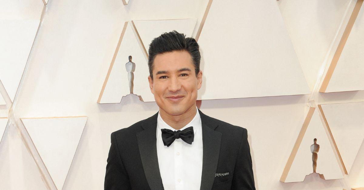 Mario Lopez at the Academy Awards in 2020.