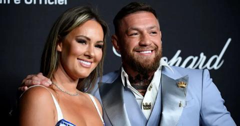 Dee Devlin and Conor McGregor attend the 'Chopard Loves Cinema' gala dinner during the 75th Cannes Film Festival