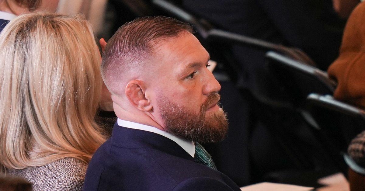 Conor McGregor at Trump's swearing in in the U.S. Capitol.