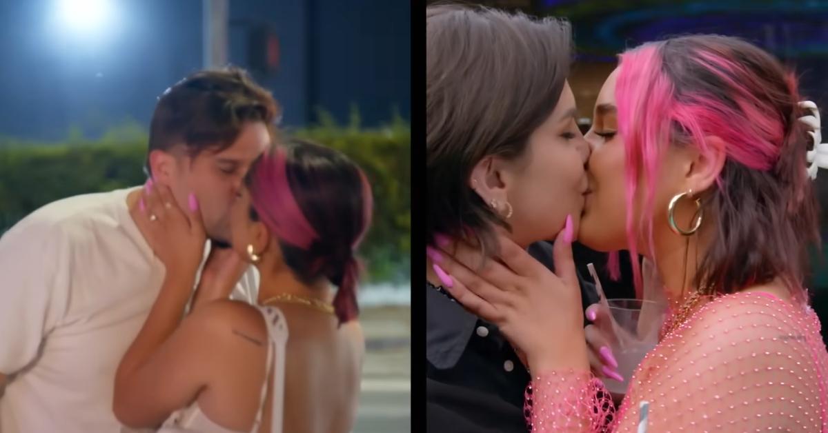 Tori Keeth shares respective kisses with Tom Schwartz and Katie Maloney in the Season 11 trailer of 'Vanderpump Rules.'