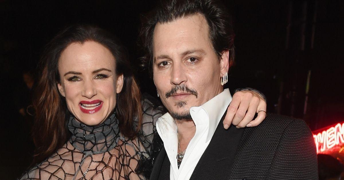 Juliette Lewis and Johnny Depp
