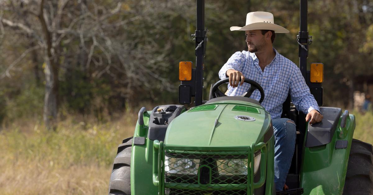 Mitchell Kolinsky in Season 2 of 'Farmer Wants a Wife.'