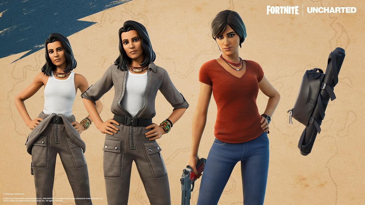 fortnite uncharted chloe frazer