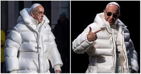 Pope Francis A.I. memes