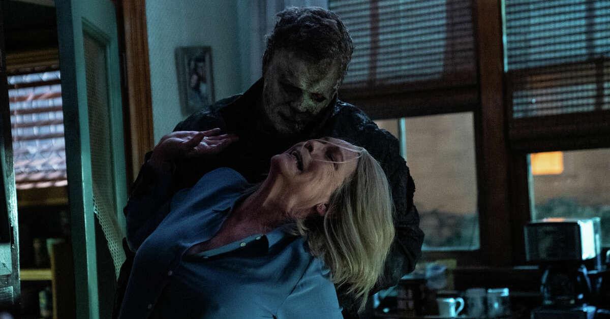 Laurie Strode and Michael Myers in 'Halloween Ends'