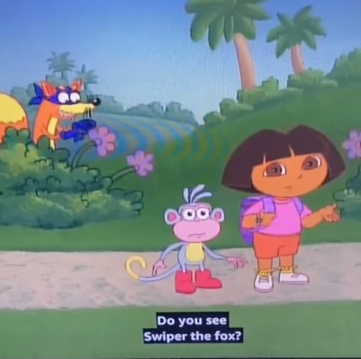 dora the explorer swiper the fox