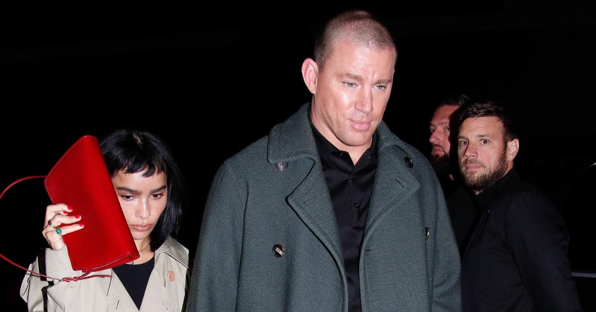 (l-r): Zoë Kravitz and Channing Tatum