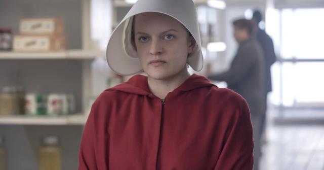 Elisabeth Moss in 'The Handmaid's Tale'