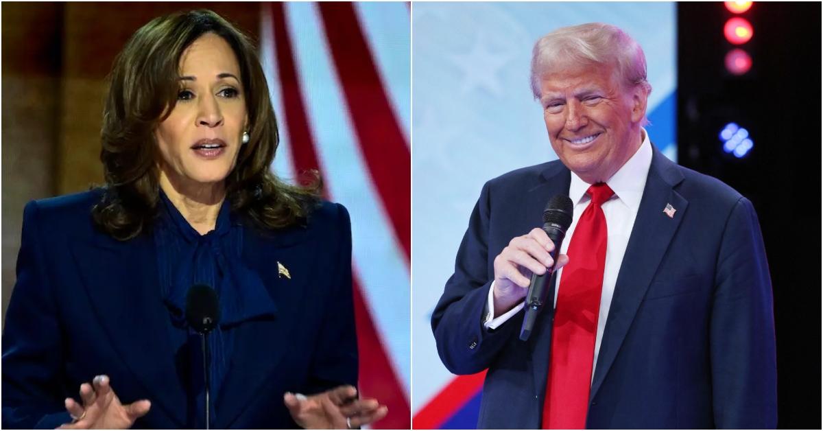 Kamala Harris and Donald Trump