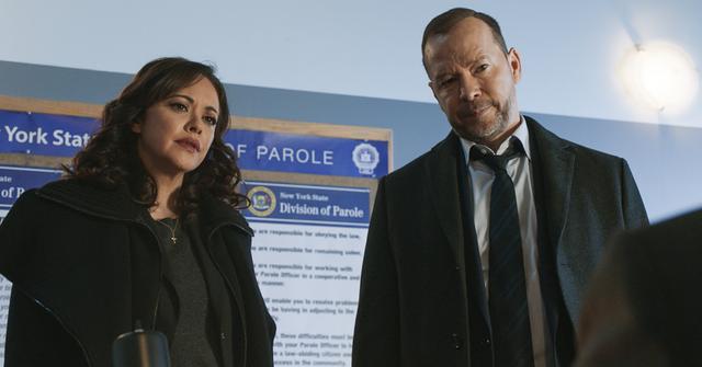 Marisa Ramirez as Det. Maria Baez and Donnie Wahlberg as Danny Reagan