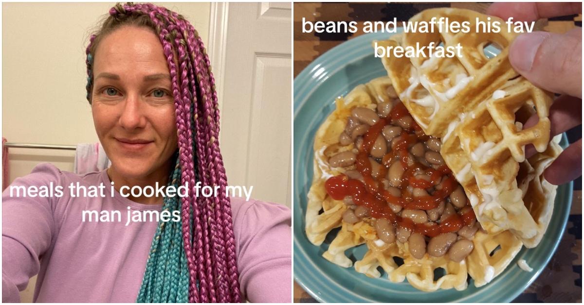 Viral post showcasing woman's "disgusting" meals she cooks for her boyfriend.