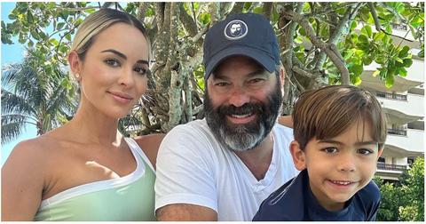 (l-r): Nicole Martin, Anthony Lopez, and Greyson Lopez smiling