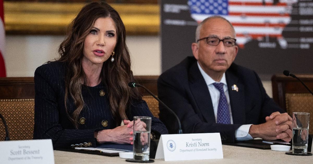 DHS Secretary Kristi Noem