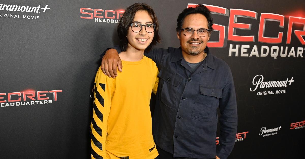 Roman Peña and his father, Michael Peña.