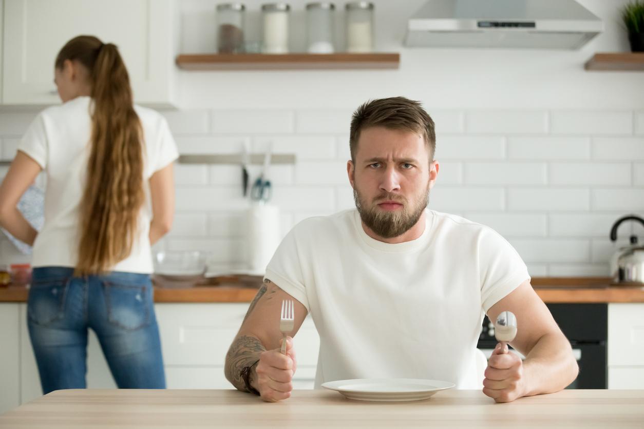 Woman Complains Husband Expects Dinner When He Gets Home...But It;s