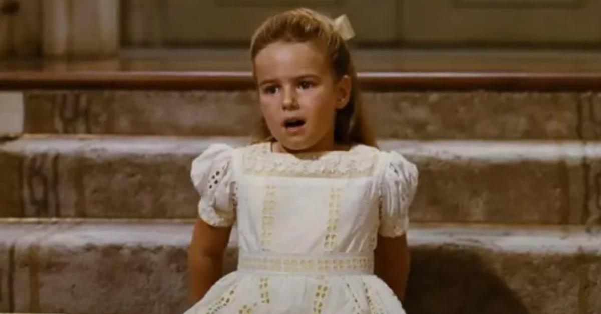 Kym Karath as Gretl von Trapp in 'The Sound of Music.'