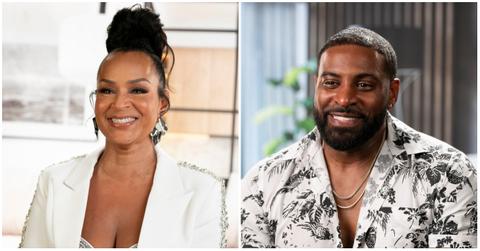 (l-r): LisaRaye McCoy and Norman from 'Queens Court'