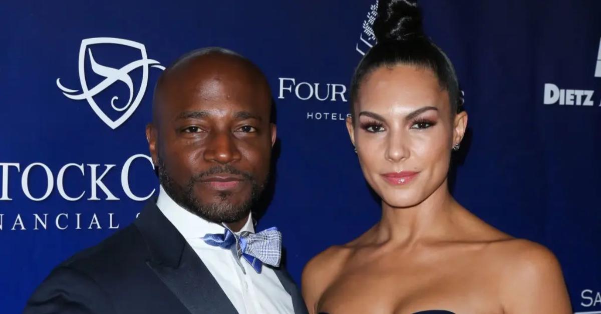 Taye Diggs and Amanza Smith on the red carpet