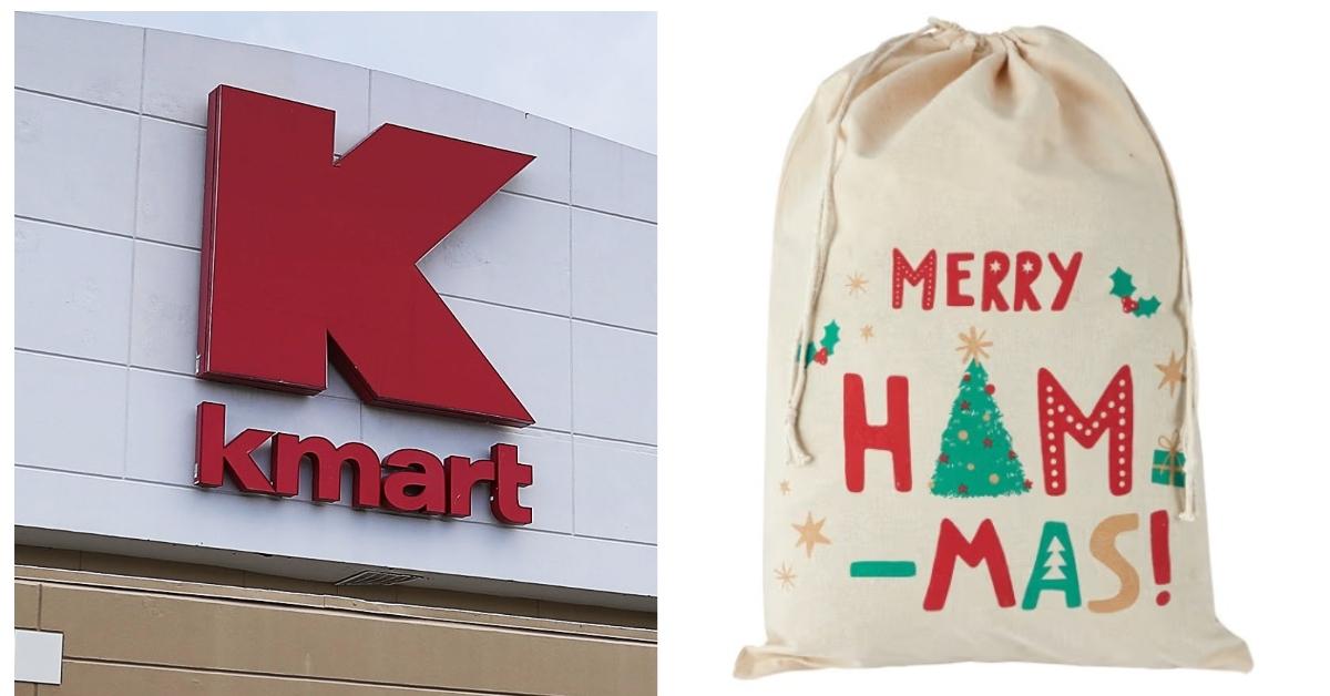 Kmart Australia Pulls 'Merry Ham-Mas' Christmas Bag After Jewish