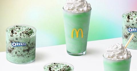 shamrock shakes flavors from mcdonald's