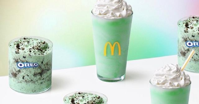 shamrock shakes flavors from mcdonald's