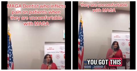 MAGA Dentist Inflicts Pain on Democratic Patients