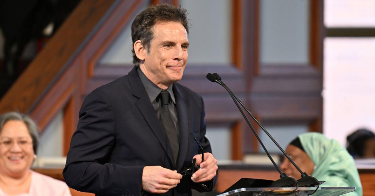 Ben Stiller speaks onstage during the 2024 Martin Luther King Jr. Beloved Community Commemorative Service