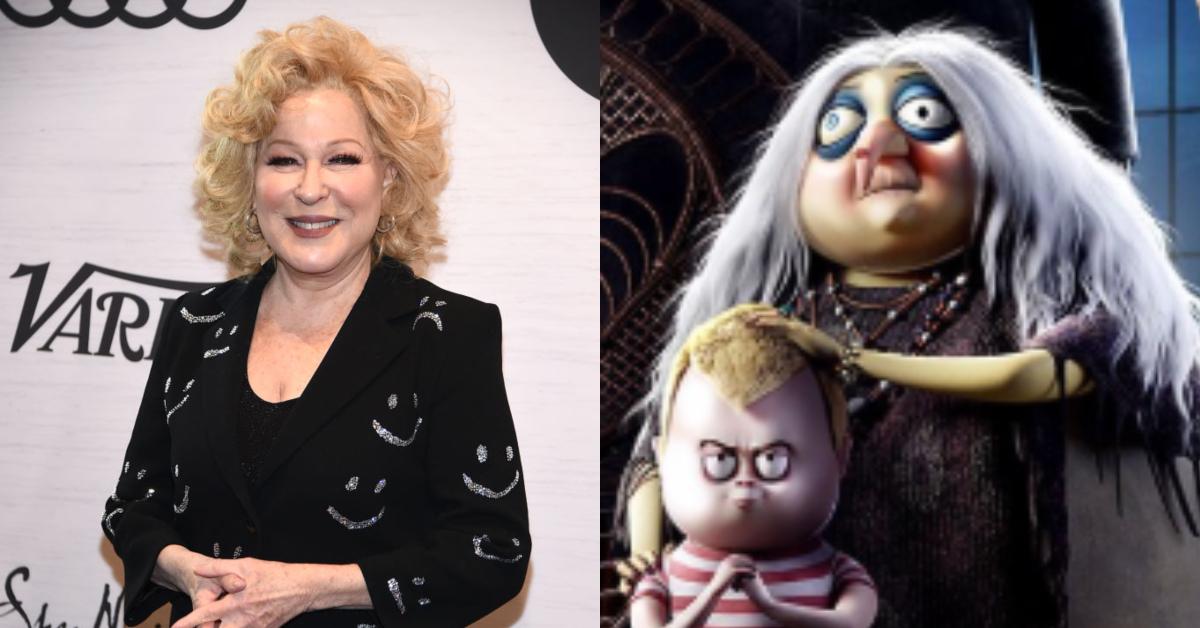 meet the addams family cast  bette midler grandmama