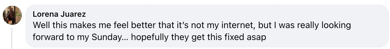 A Zeus fan commenting on the network's technical issues